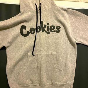 Men’s cookies grey hoodie.